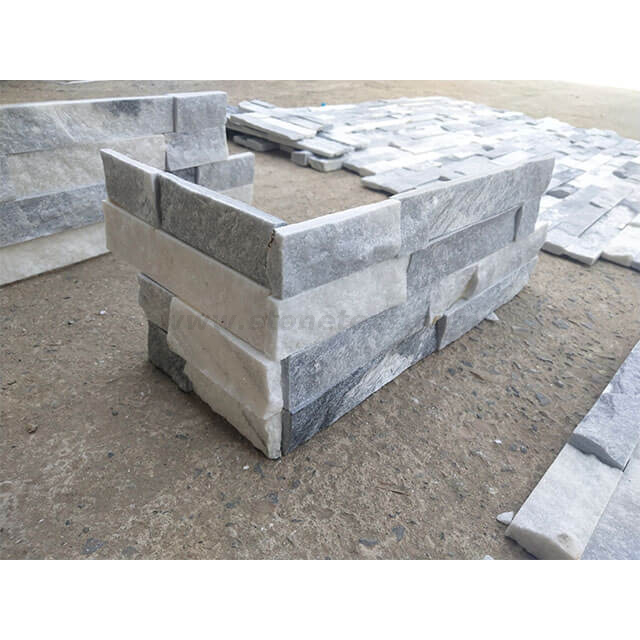 Chapa de piedra de cuarcita gris nube - proveedor de XIAMEN HIBO STONE